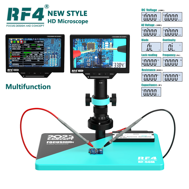 Simul-Focal Industrial Microscope 4K Hdmi - 1080P 4K HDMI USB Industrielle Digitale