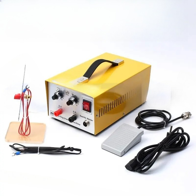 Laser Soldering Machine Handheld - Handgehaltener Laser-Punktschweißer, Puls-Spark-Schweißgerät, Impuls-Stumpfschweißmaschine, Schmuck-Spulenarmband-Schnittstellen-Lötwerkzeug
