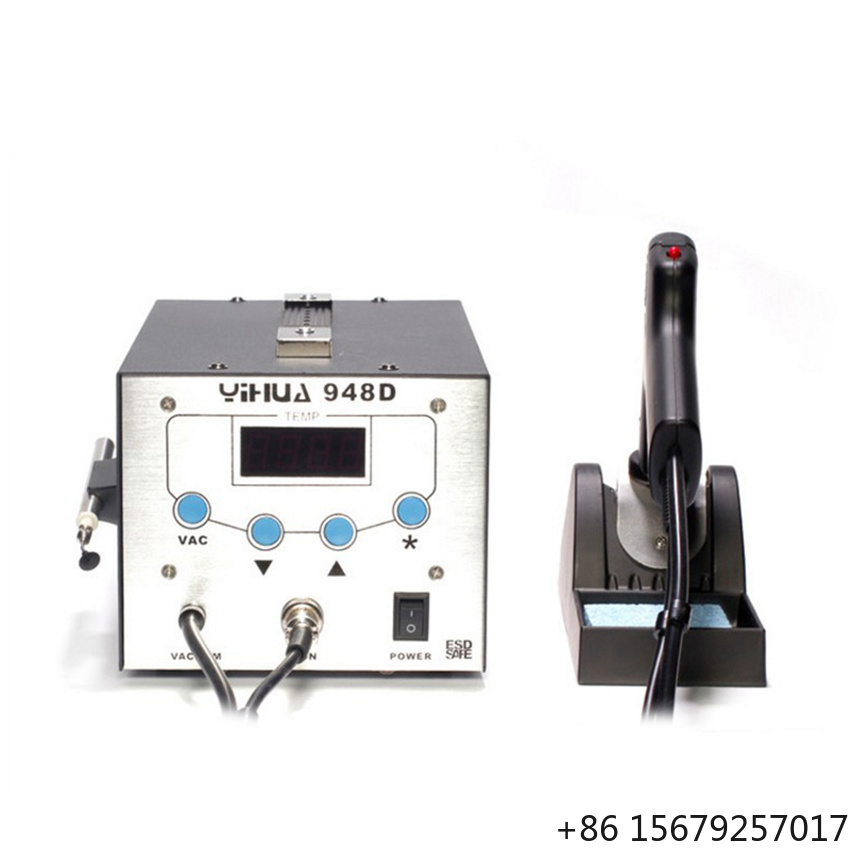 Desoldering Pump Electric Vacuum Station - 948D Intelligente Steuerung Hochfrequenz-Lötsauger 3-in-1 Elektrische