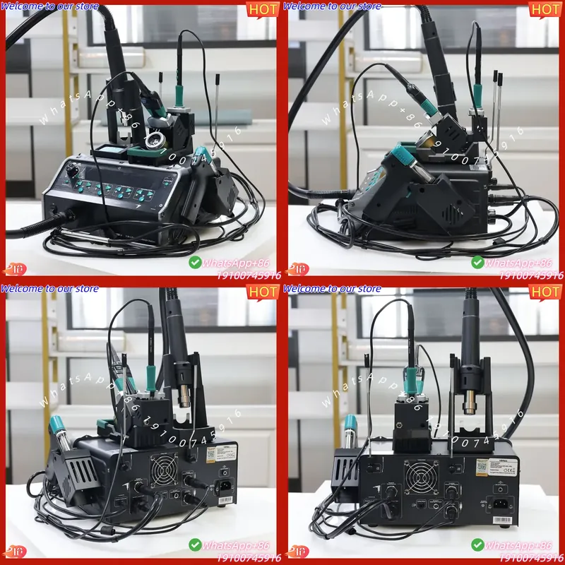 Desoldering Pump Electric Vacuum Station - 2026 YIHUA-948D IV 5-in-1 Lötstation mit
