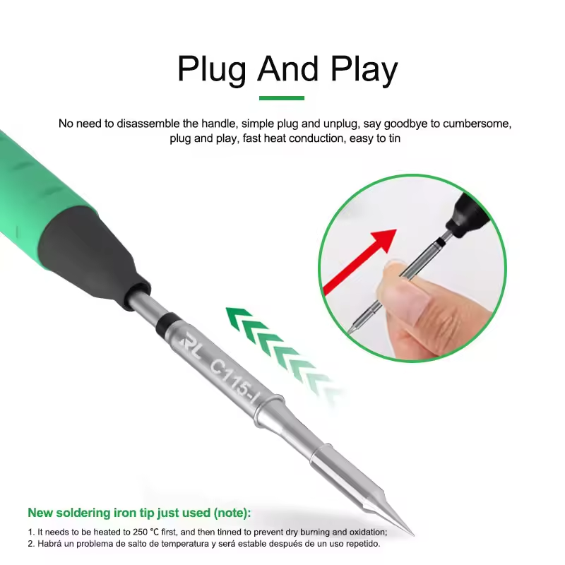 RELIFE C115-K/I/IS Nano-Level  – C115 Nano Soldering Iron Station Bewertung und Preis
