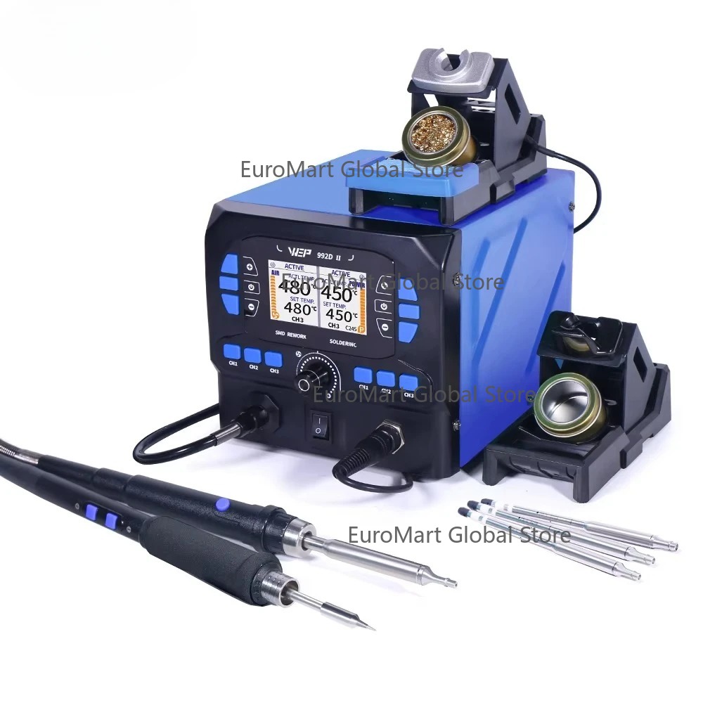 992D-II 2-in-1 LCD-Display Hei – C210 Precision Soldering Station Bewertung und Preis