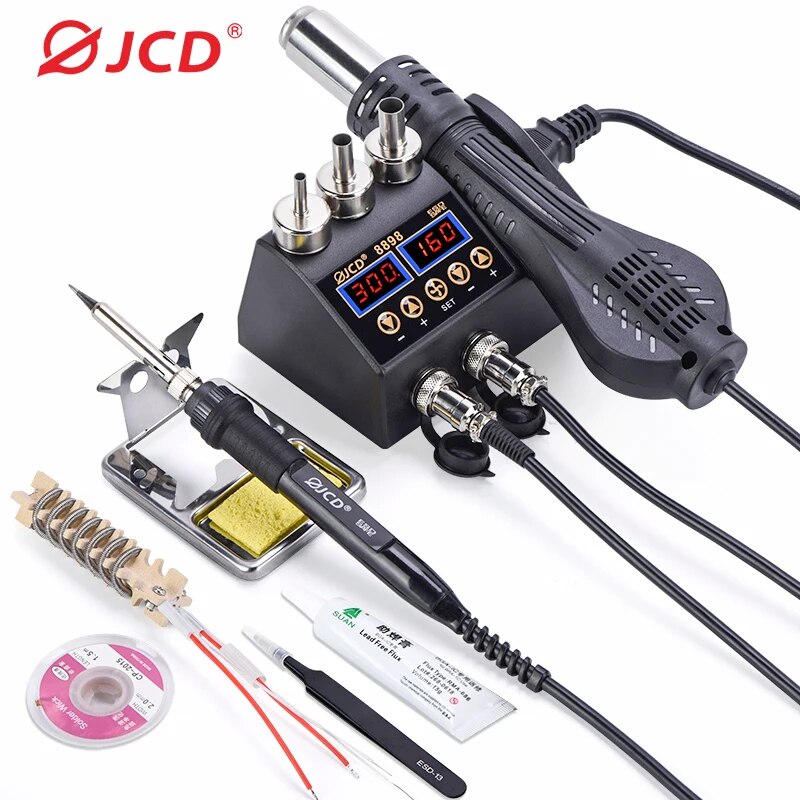 Jcd 750 Löt station w 2 in 1 L – 2 In 1 Soldering Rework Station 750W Bewertung und Preis