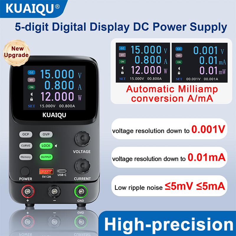 KUAIQU 5-stellige ultrapräzise – High Precision Dc Power Supply 30V 10A Bewertung und Preis
