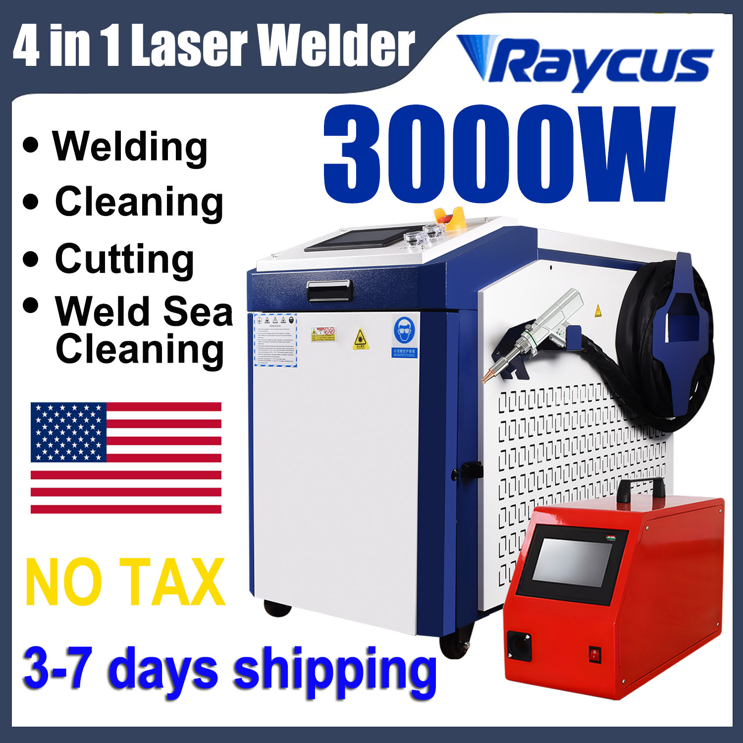 Raycus 3000W Handgeführter 4-i – Laser Soldering Machine Handheld Bewertung und Preis