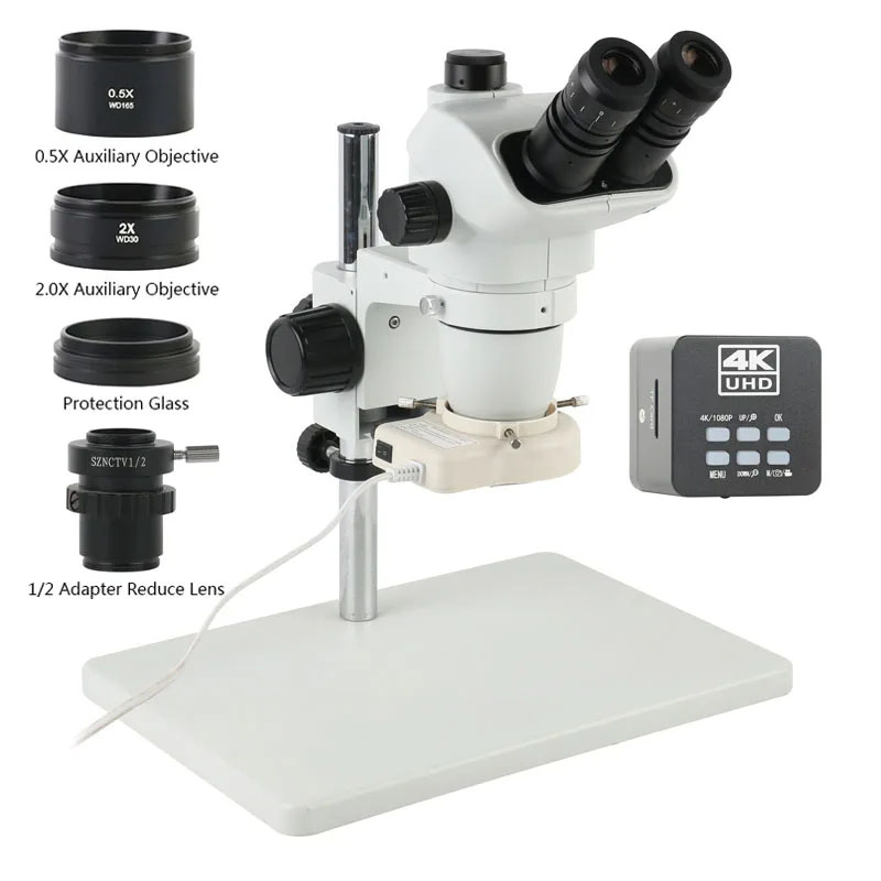 6,7X45X 3,5X Simul-Fokales Tri – Simul-Focal Industrial Microscope 4K Hdmi Bewertung und Preis